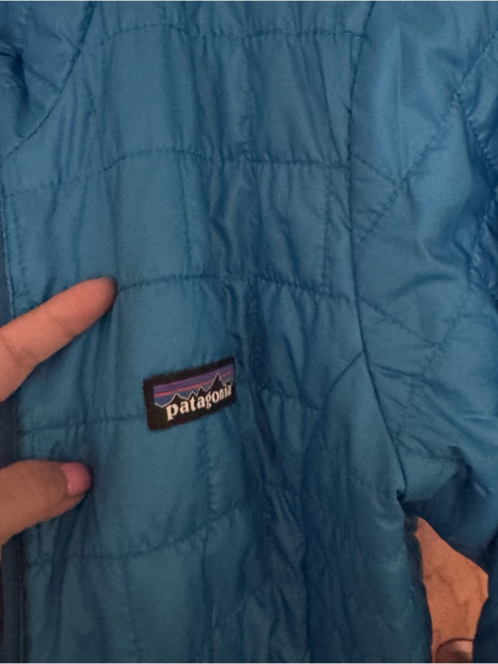 Patagonia nano puff jacket in Bright Blue - Picture 3 of 7